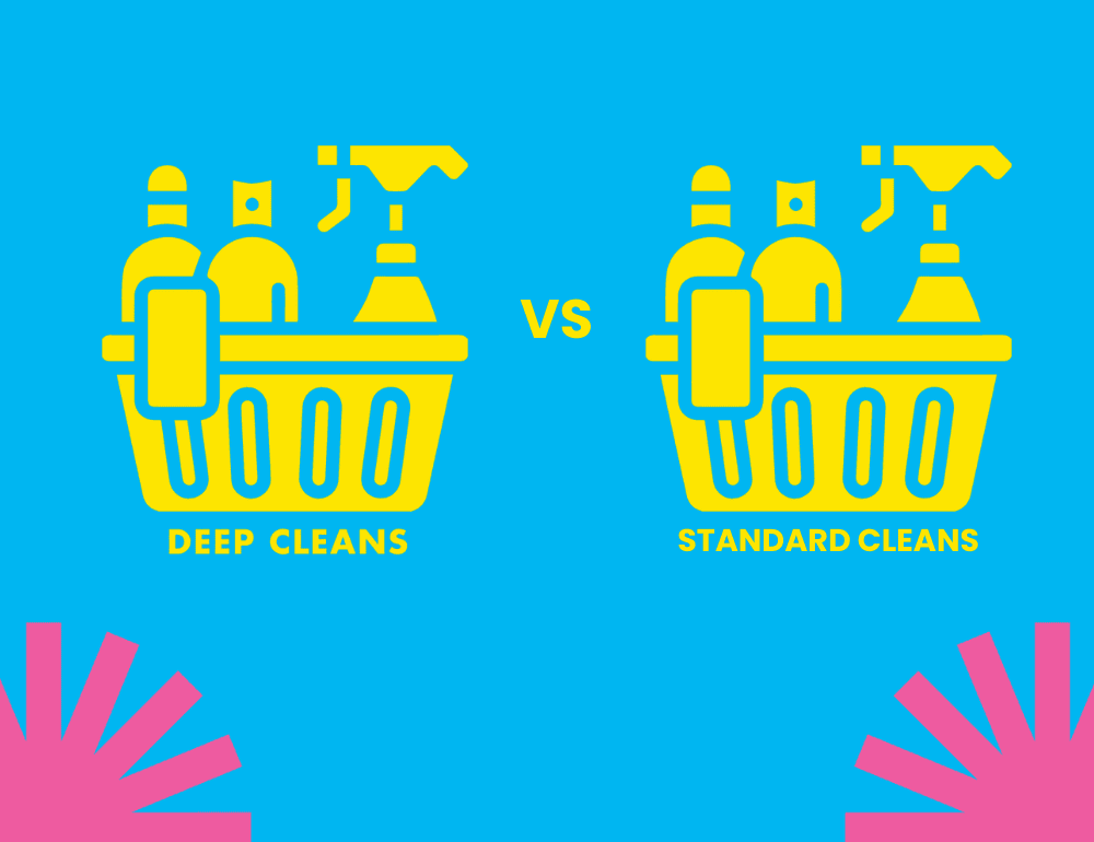 The Difference Between Deep Cleaning and Recurring Cleaning